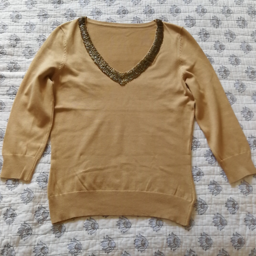 Rare Y2K Silk (70%) Knit Top